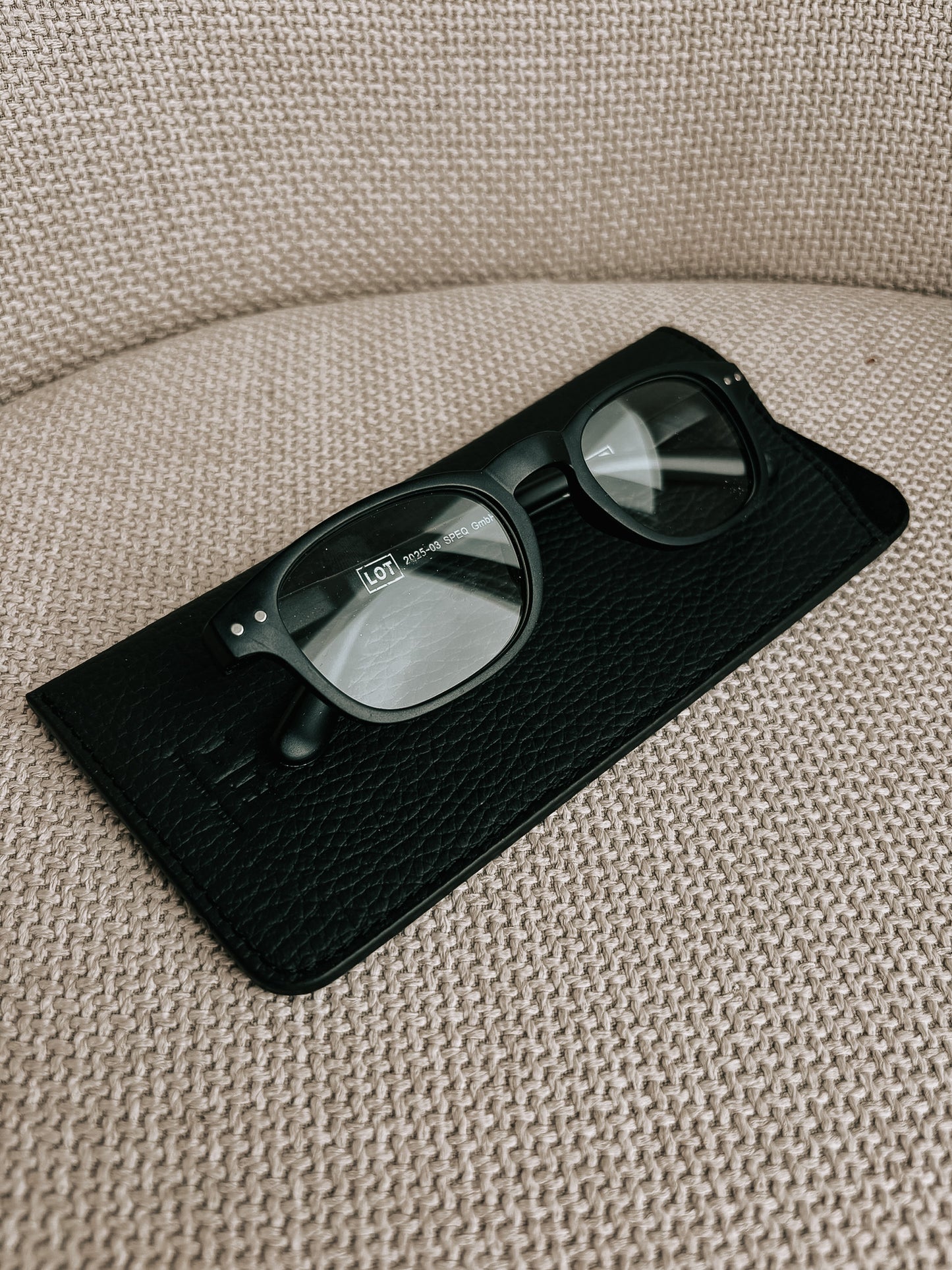 Leder-Brillenetui für Lese- & Sonnenbrillen