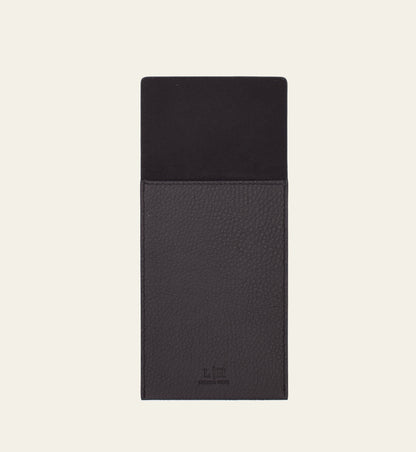 Schmale Bestecktasche mit Mikrofaserfutter – 22 × 10 cm
