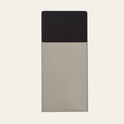 Schmale Bestecktasche mit Mikrofaserfutter – 22 × 10 cm