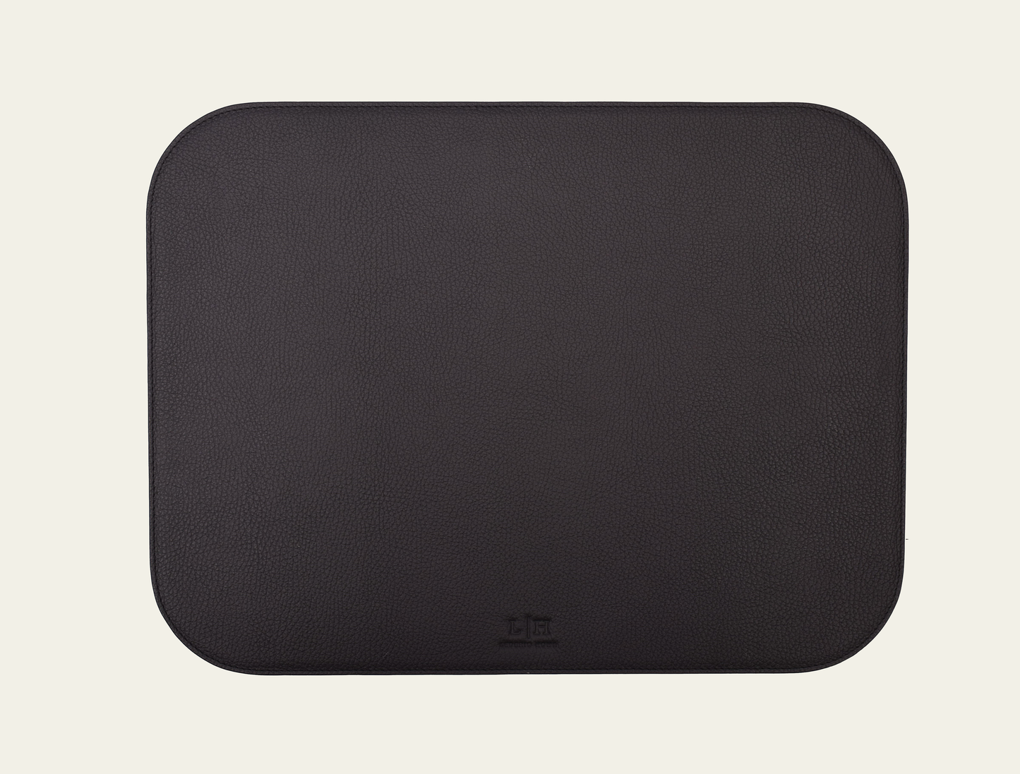 Telleruntersetzer aus Leder (ca. 41 × 31 cm) - rechteckig