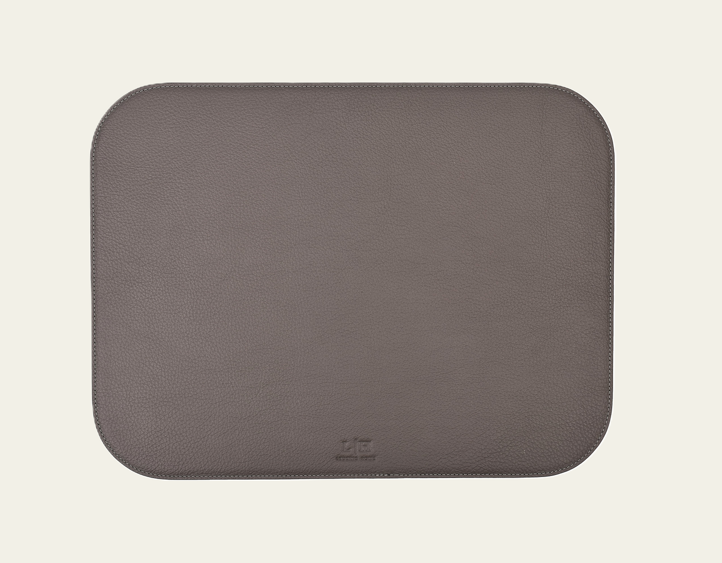 Telleruntersetzer aus Leder (ca. 41 × 31 cm) - rechteckig