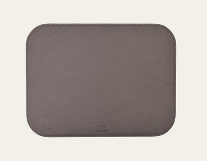 Telleruntersetzer aus Leder (ca. 41 × 31 cm) - rechteckig