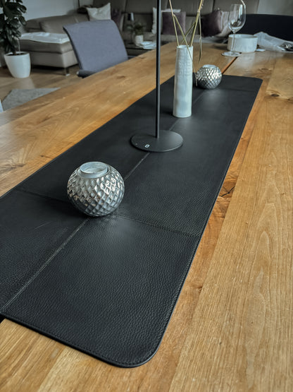 Tischläufer mit Ziernähten – 120 × 34 cm