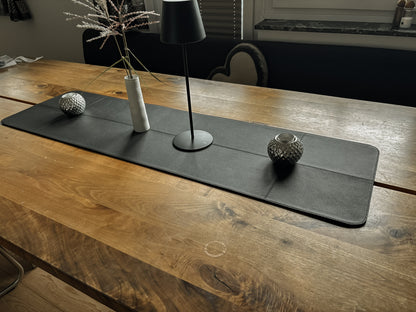 Tischläufer mit Ziernähten – 120 × 34 cm