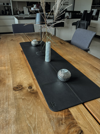 Tischläufer mit Ziernähten – 120 × 34 cm