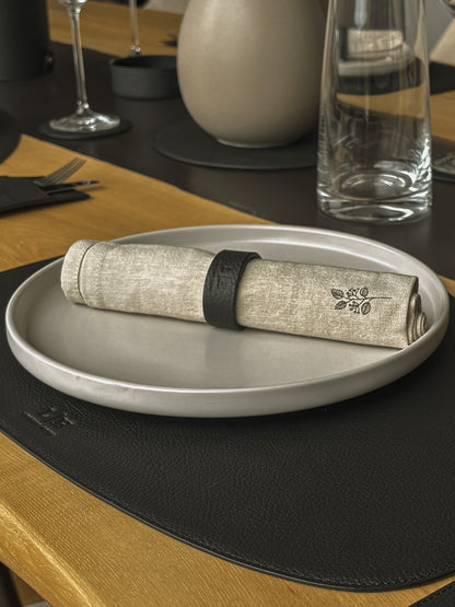 Serviettenring mit Steckverschluss – 4 cm Ø, 2 cm breit