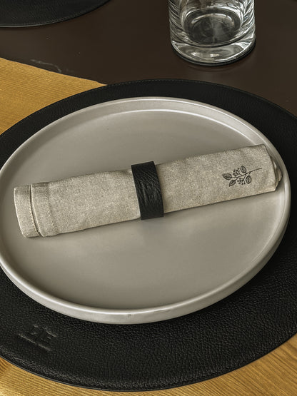 Serviettenring mit Steckverschluss – 4 cm Ø, 2 cm breit