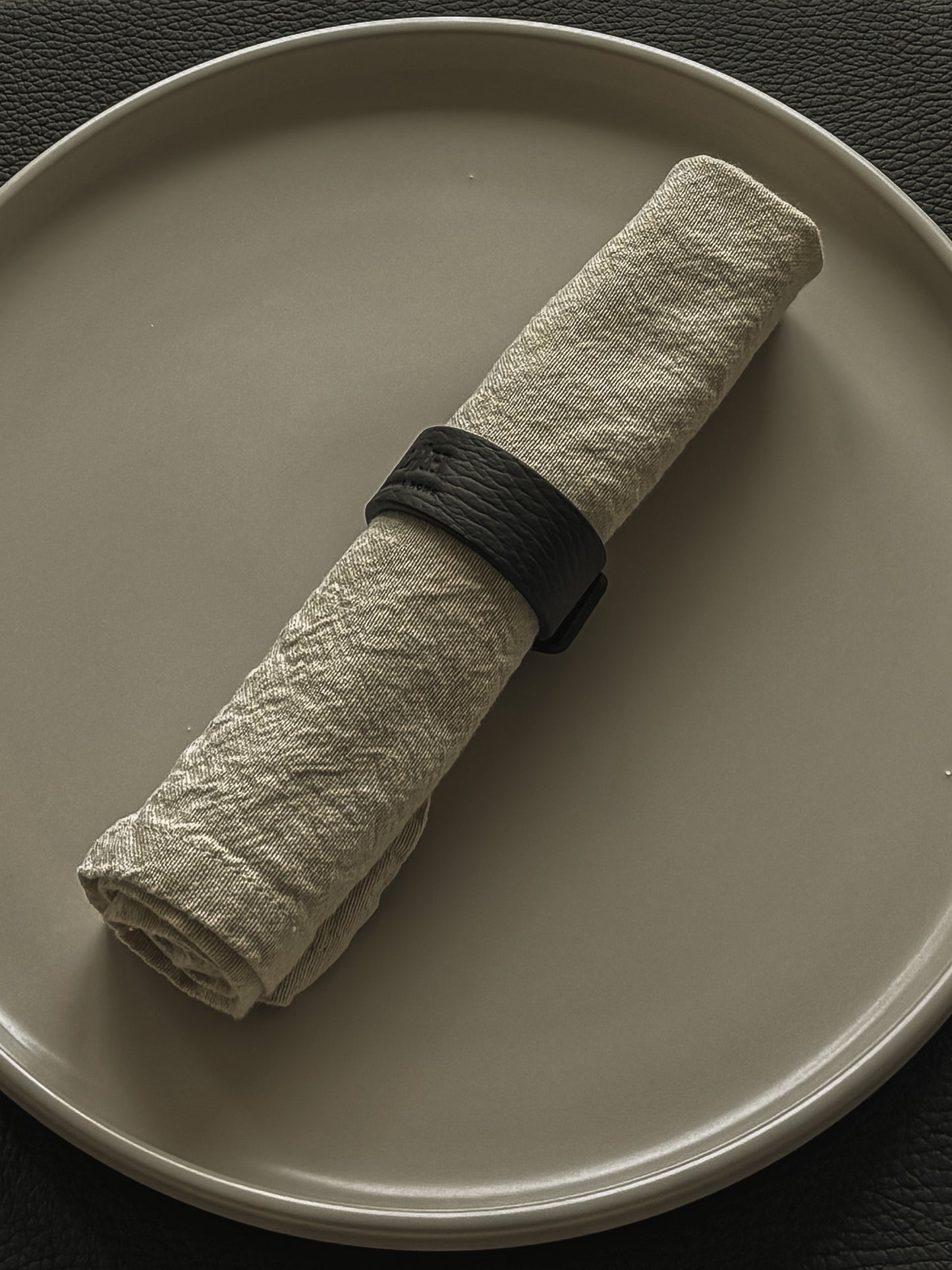 Serviettenring mit Steckverschluss – 4 cm Ø, 2 cm breit