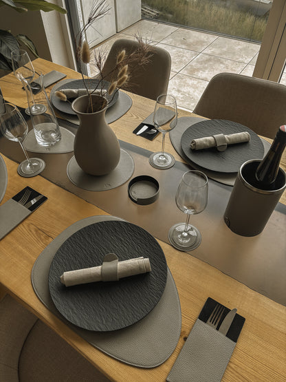Platzset asymmetrisch – modern & außergewöhnlich