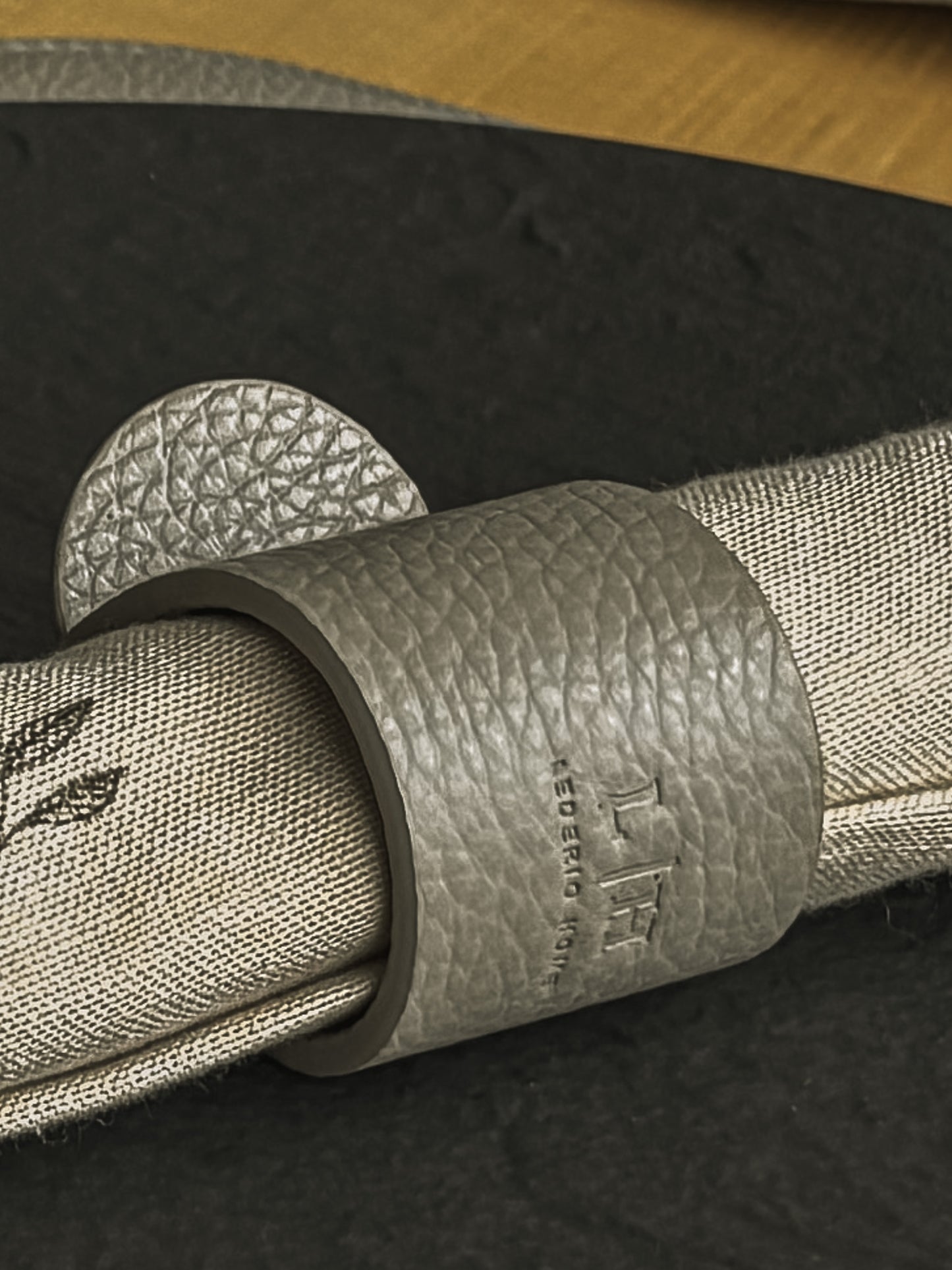 Serviettenring – 4 cm Ø, 4 cm breit, mit Steckverschluss