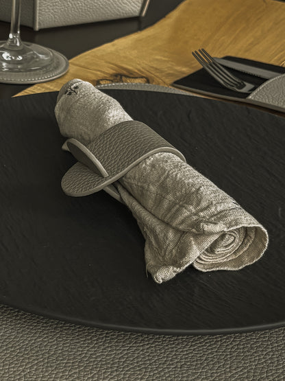 Serviettenring – 4 cm Ø, 4 cm breit, mit Steckverschluss