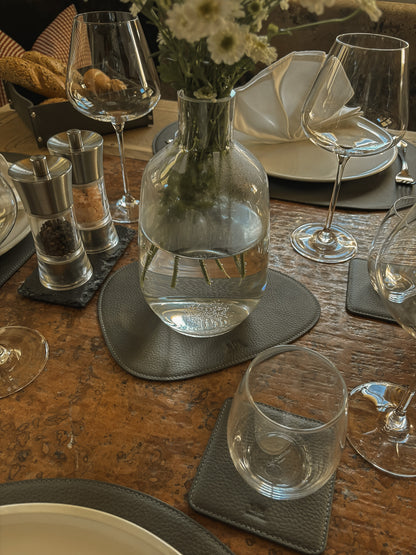 Asymmetrische Unterlage – 24 × 18 cm für Schalen & Deko