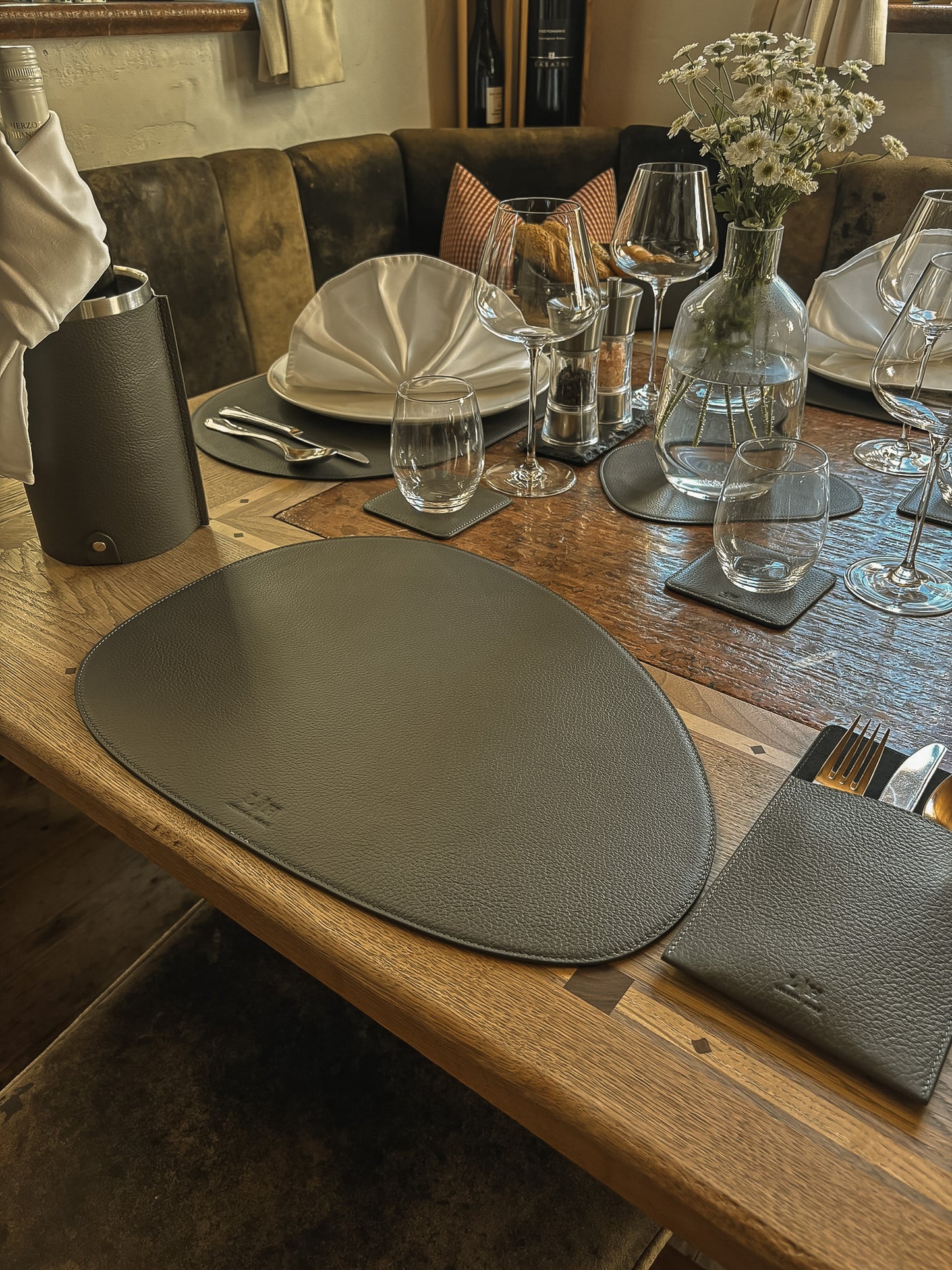 Platzset asymmetrisch – modern & außergewöhnlich