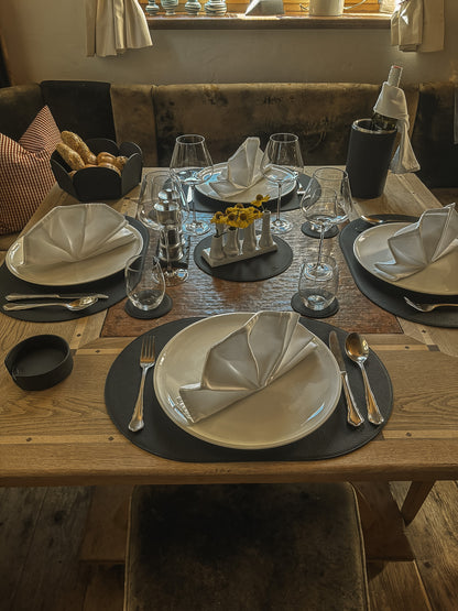 Tischset oval –  50 x 34 cm - formschön & rutschfest