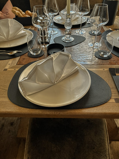 Platzset asymmetrisch – modern & außergewöhnlich