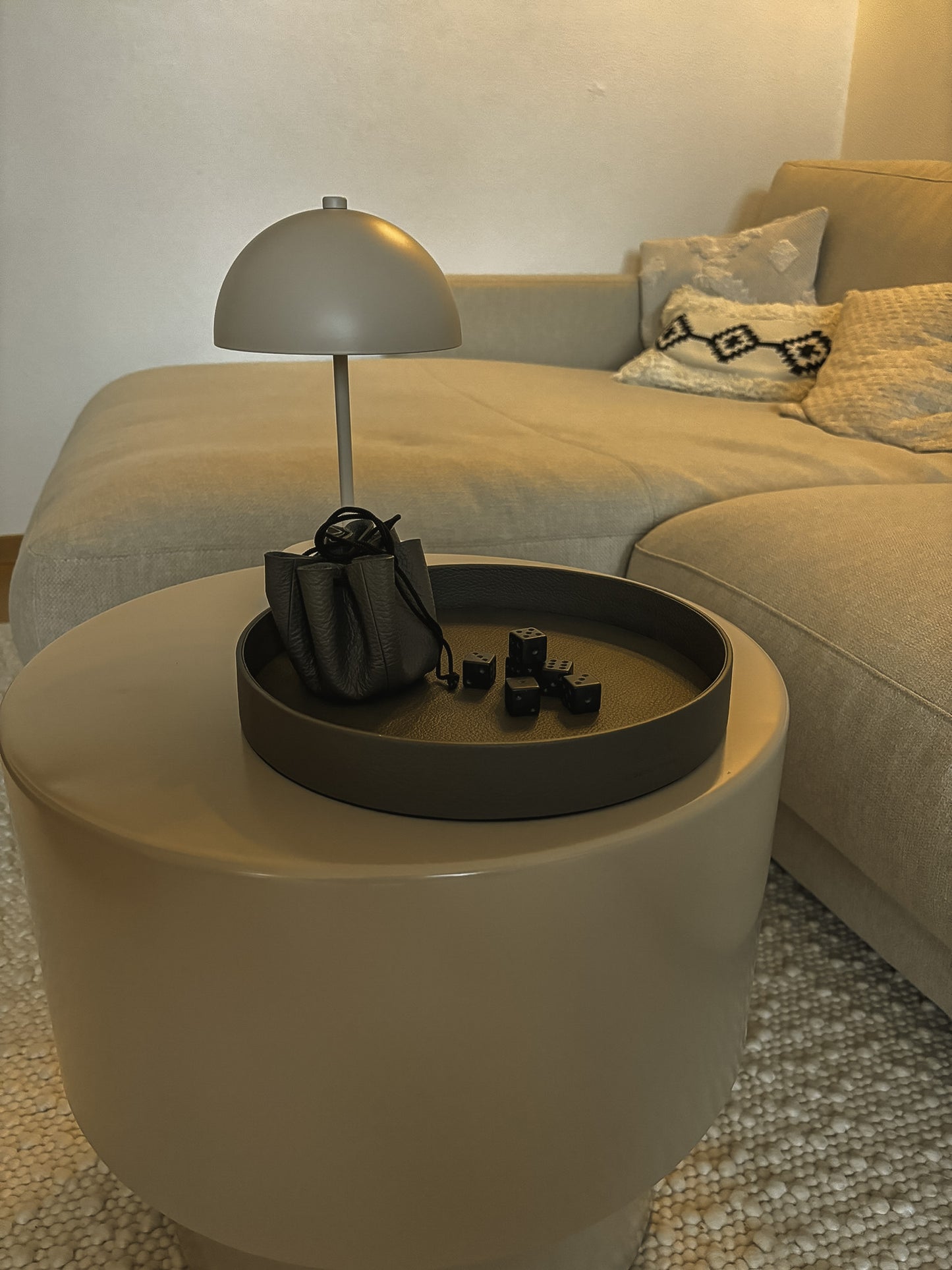 Leder-Würfeltablett – stilvoller Untergrund für Spiel & Ordnung