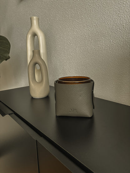 Lederbox, faltbar – kompakt & vielseitig