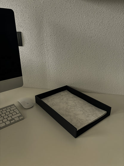 Leder-Briefablage – edle Ordnung im A4-Format