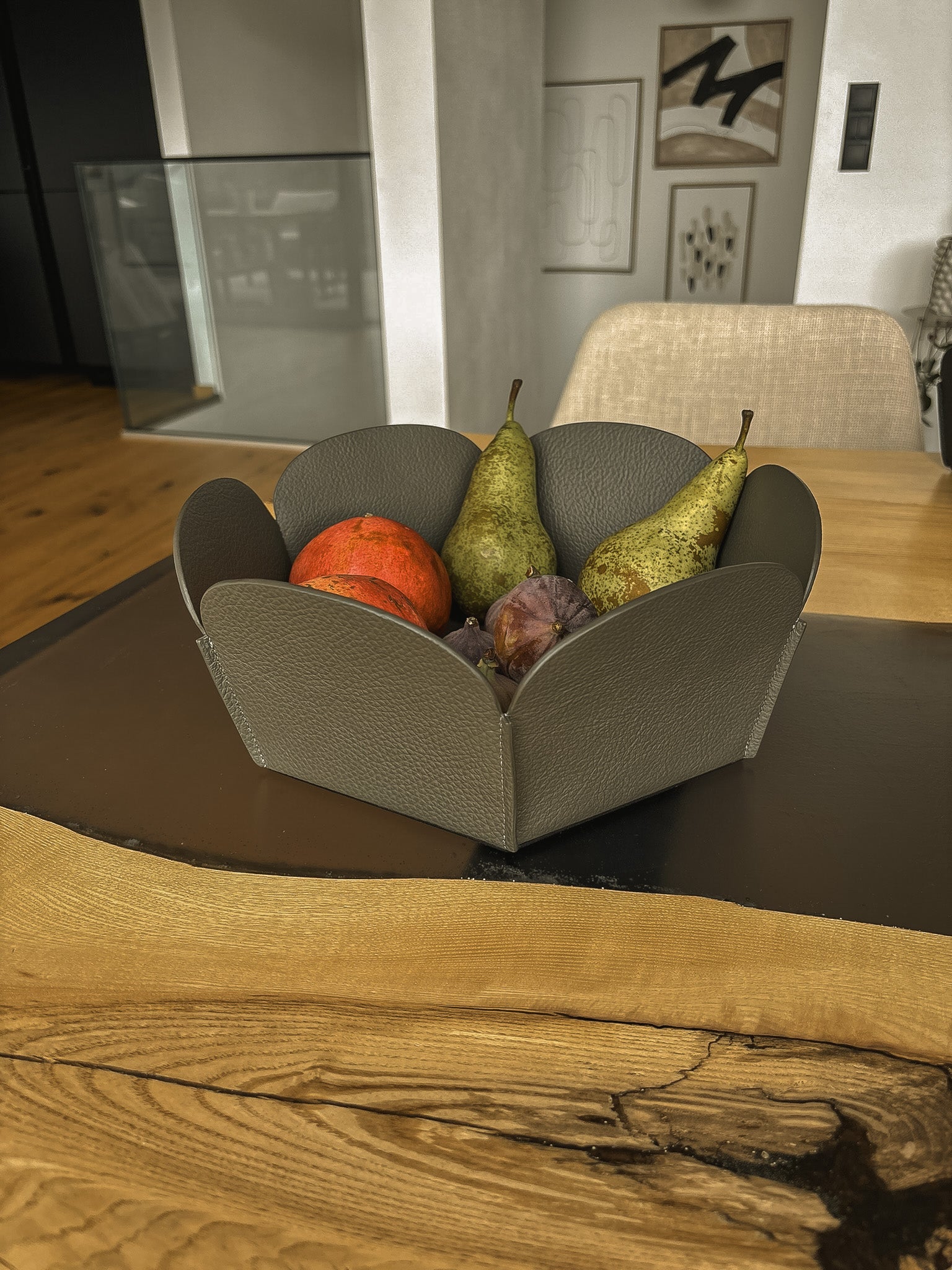 Aufbewahrungsbox in Blumenform – Ø 24 cm