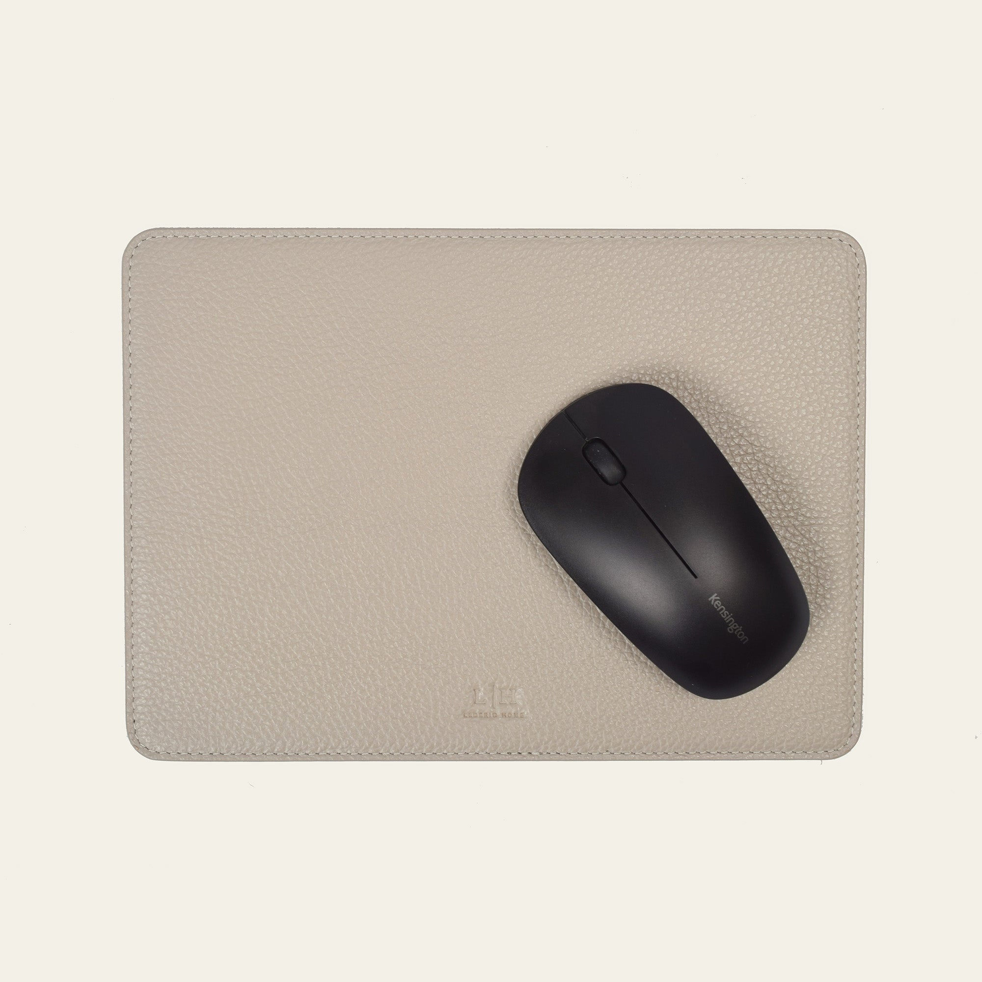 Leder-Mousepad - Rechteckig – 25 × 18 cm