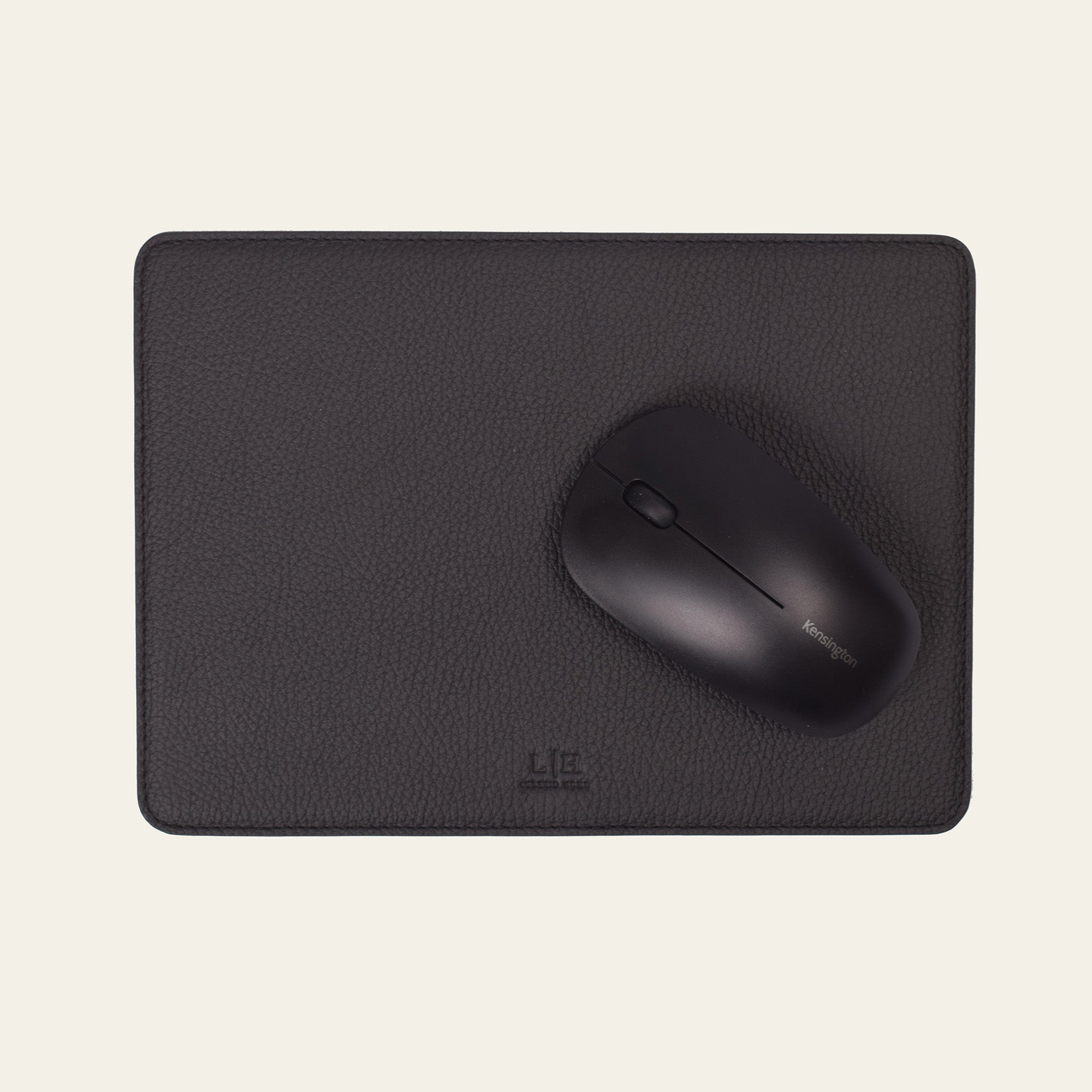 Leder-Mousepad - Rechteckig – 25 × 18 cm