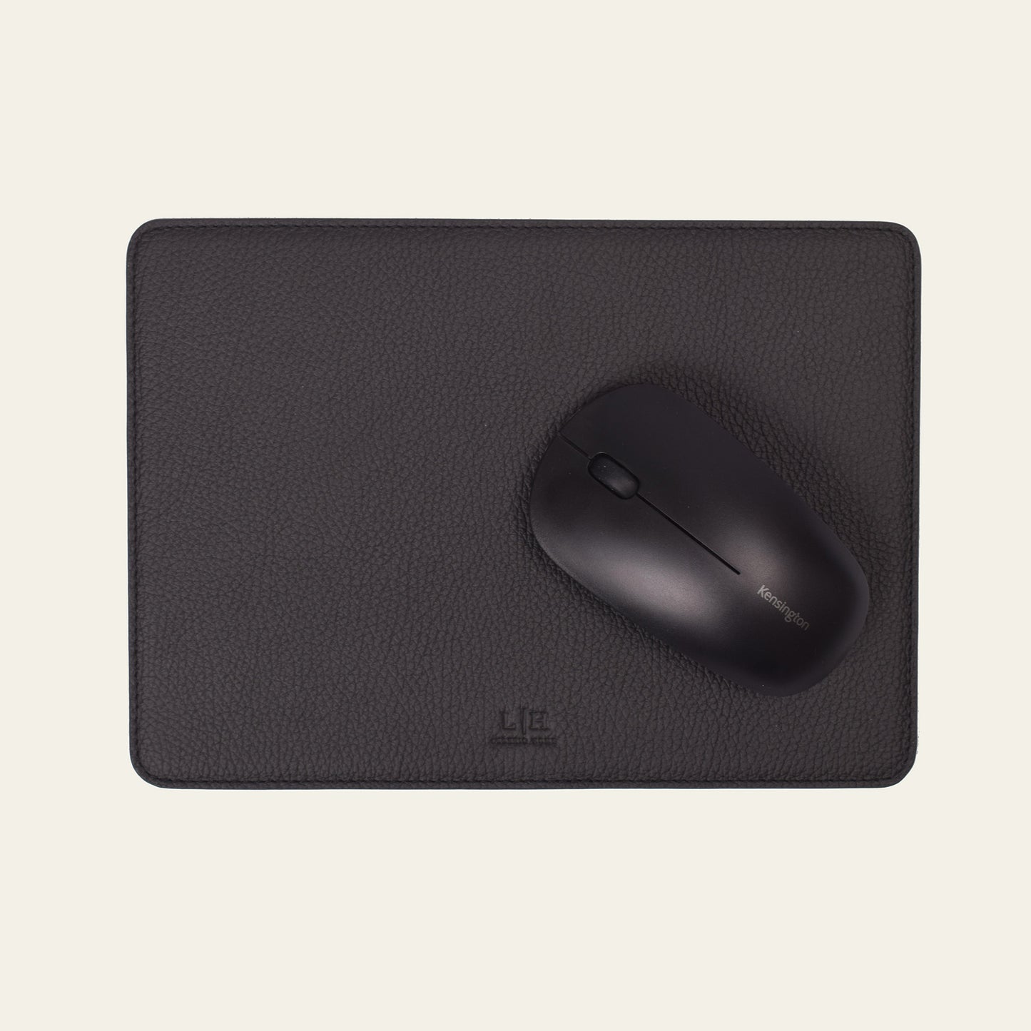 Leder-Mousepad - Rechteckig – 25 × 18 cm