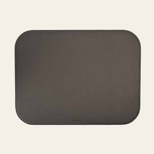 Telleruntersetzer aus Leder (ca. 41 × 31 cm) - rechteckig