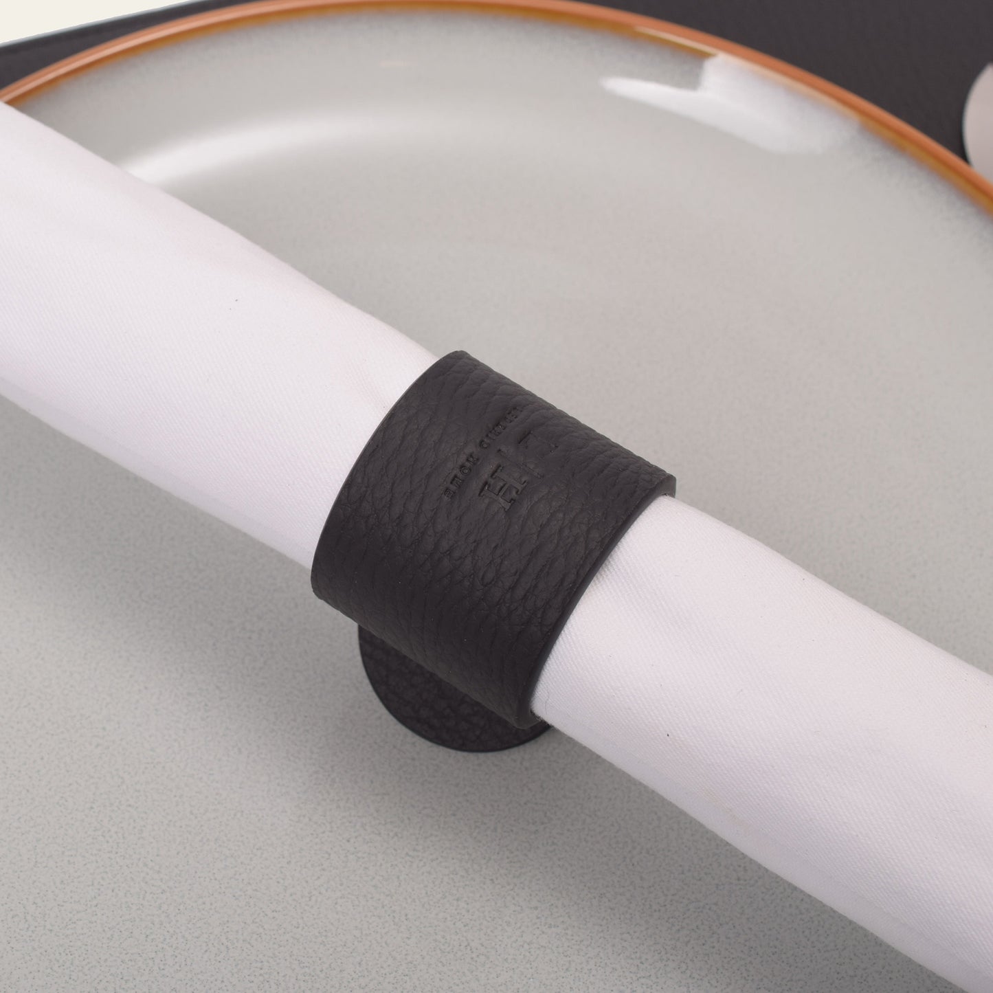 Serviettenring – 4 cm Ø, 4 cm breit, mit Steckverschluss