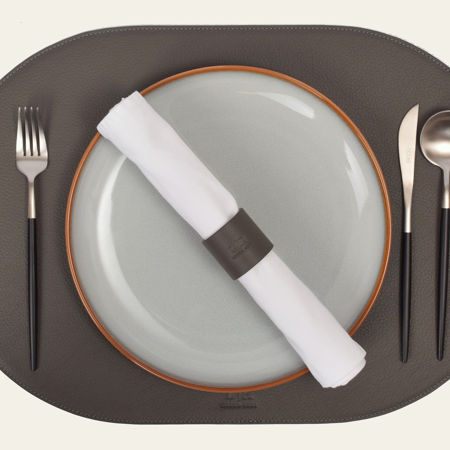 Serviettenring – 4 cm Ø, 4 cm breit, mit Steckverschluss