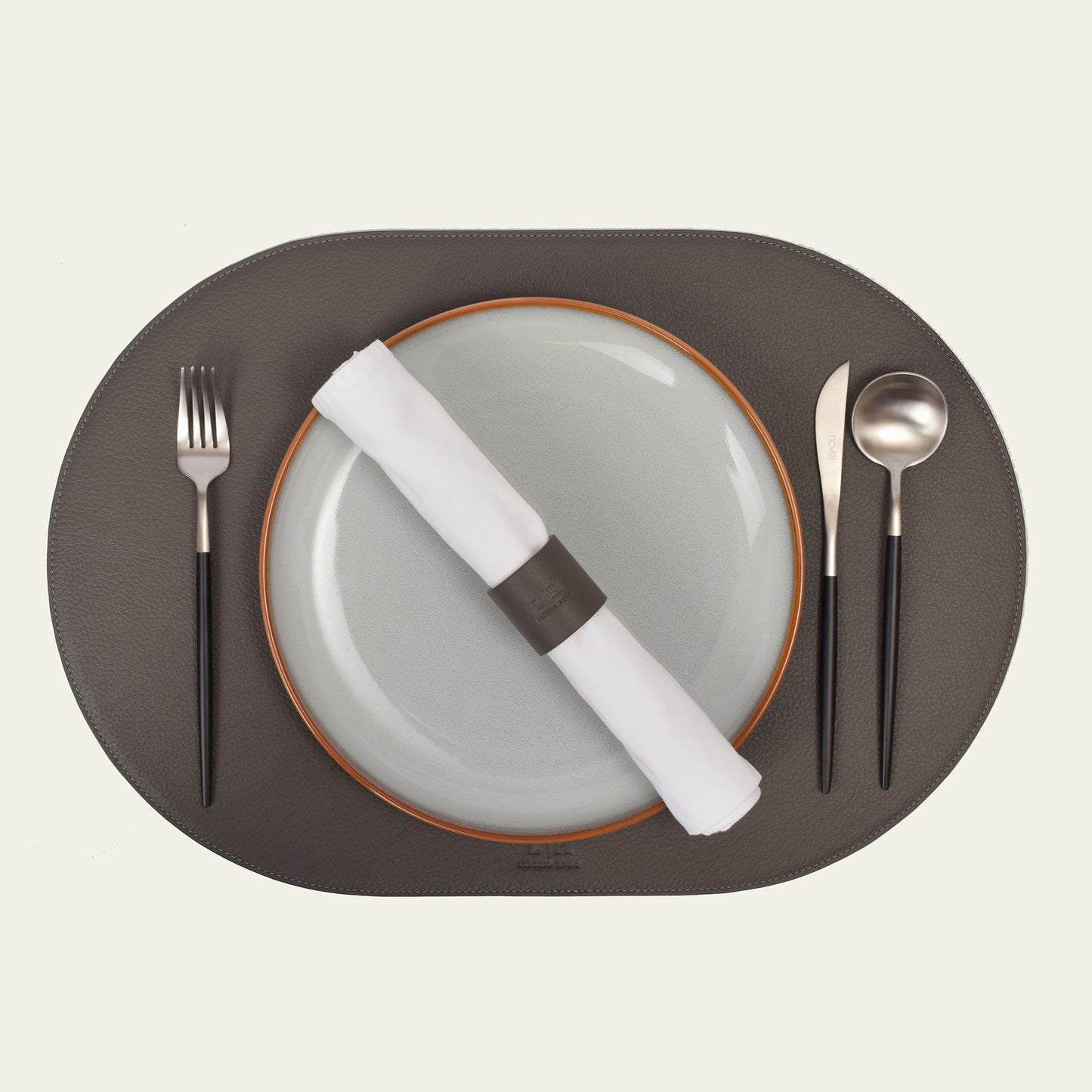 Serviettenring – 4 cm Ø, 4 cm breit, mit Steckverschluss