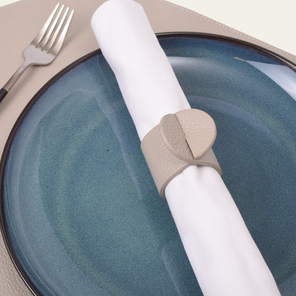 Serviettenring – 4 cm Ø, 4 cm breit, mit Steckverschluss