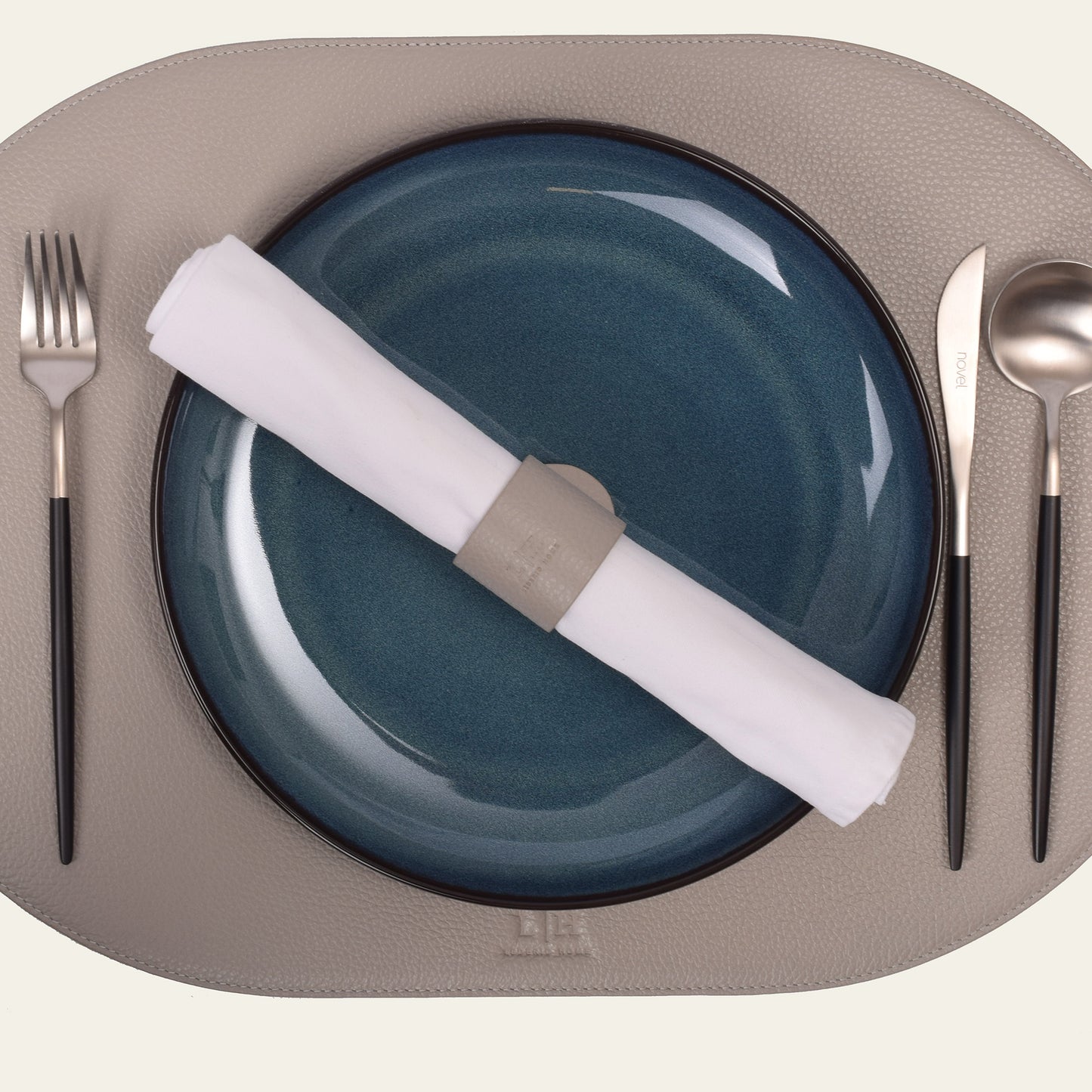 Serviettenring – 4 cm Ø, 4 cm breit, mit Steckverschluss