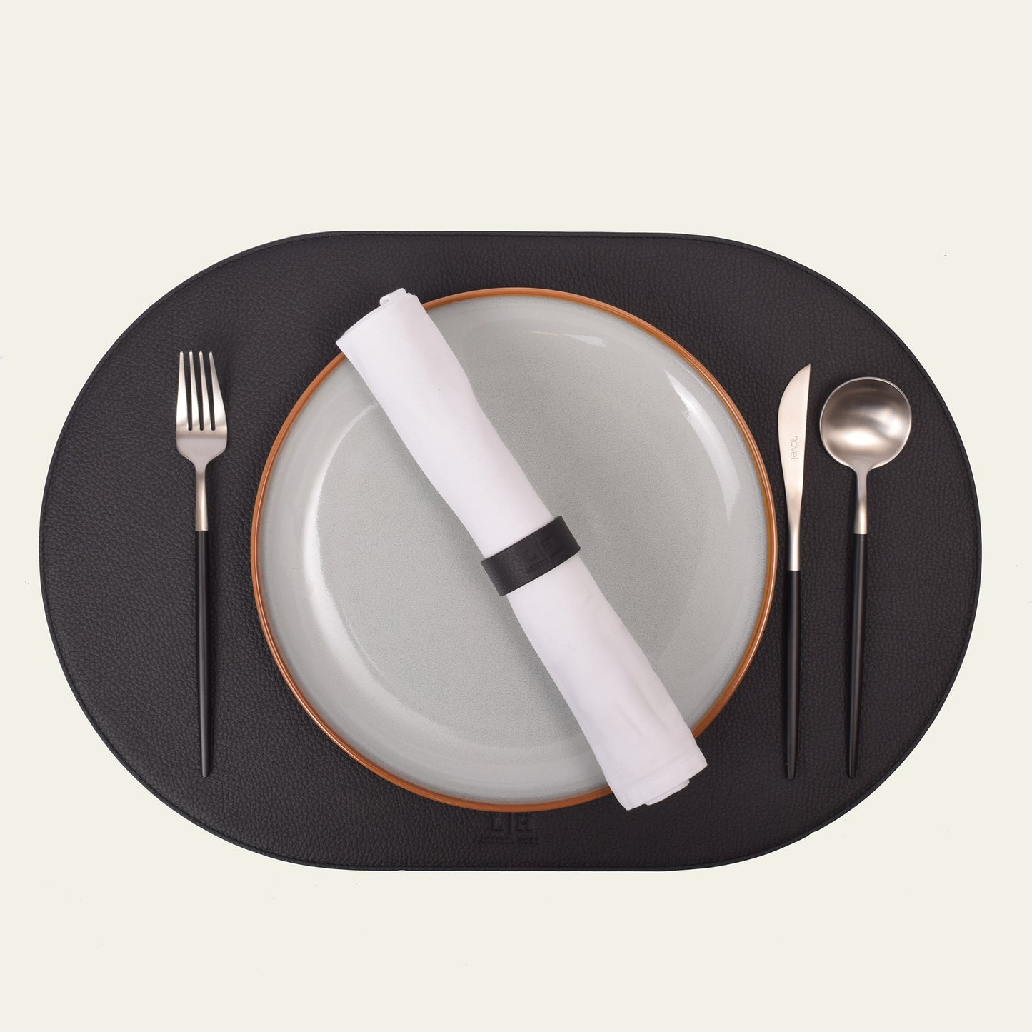 Serviettenring mit Steckverschluss – 4 cm Ø, 2 cm breit