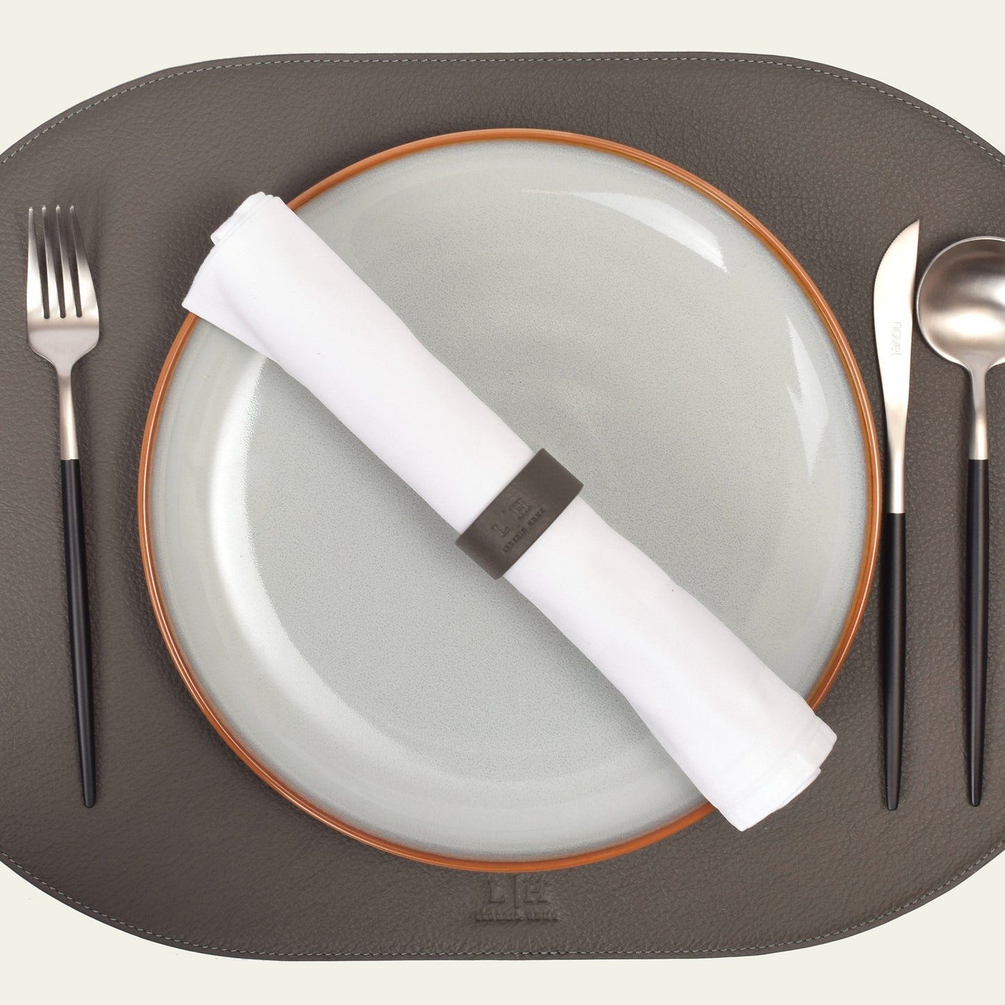 Serviettenring mit Steckverschluss – 4 cm Ø, 2 cm breit