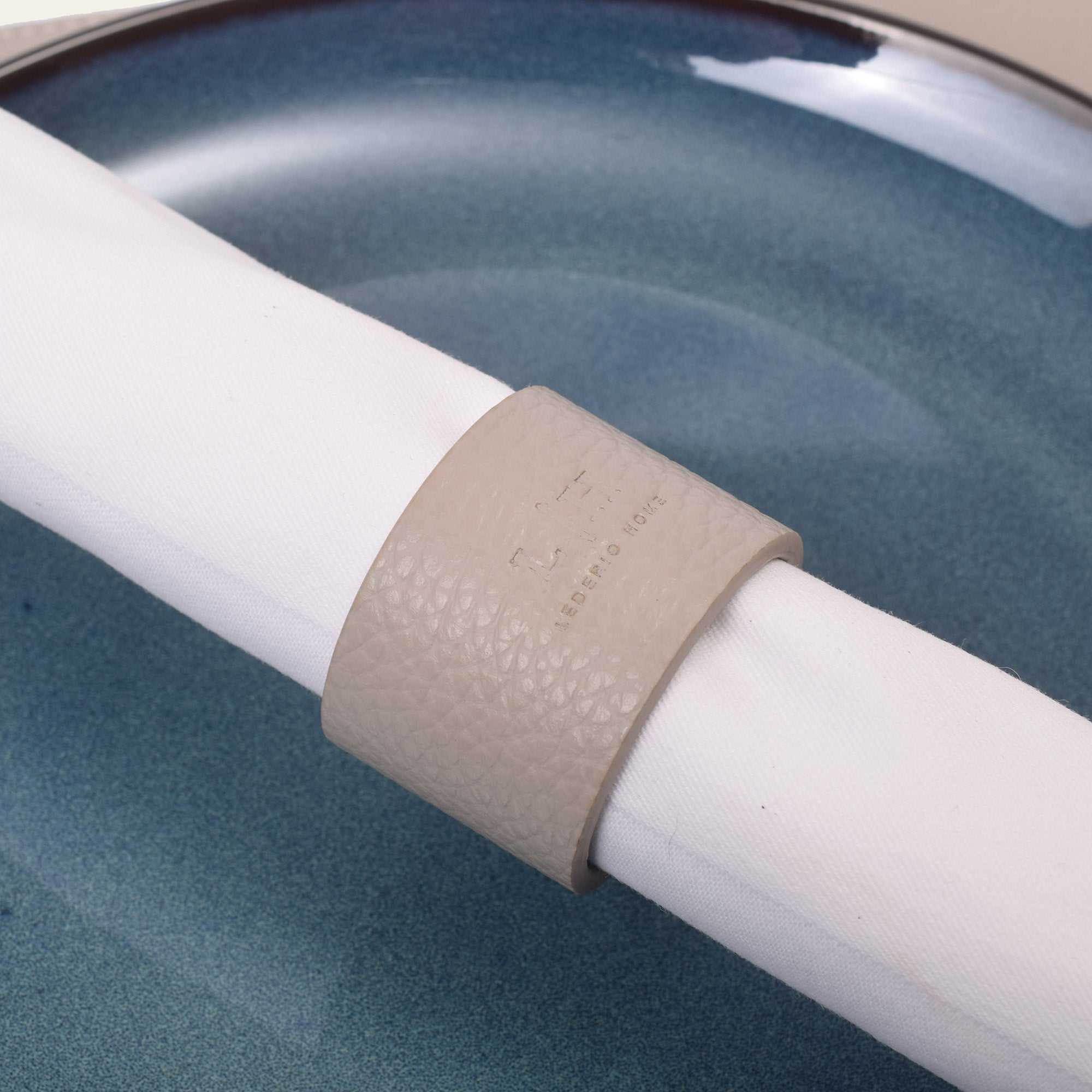 Serviettenring mit Druckknopf – 4,5 cm Ø, 3,5 cm Breit