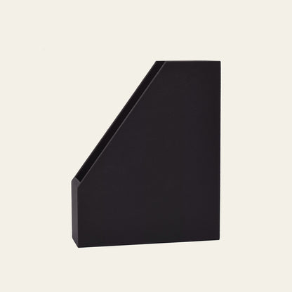 Leder-Stehsammler für Zeitschriften & Unterlagen