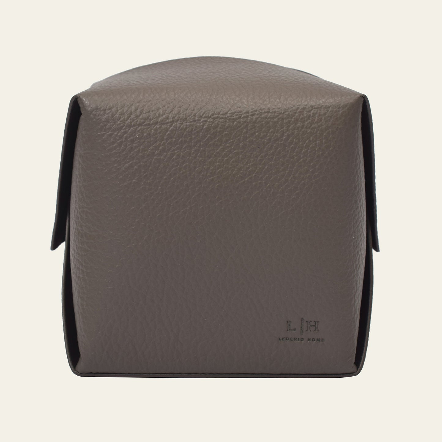 Lederhülle für Taschentuchbox – quadratisch & stilvoll