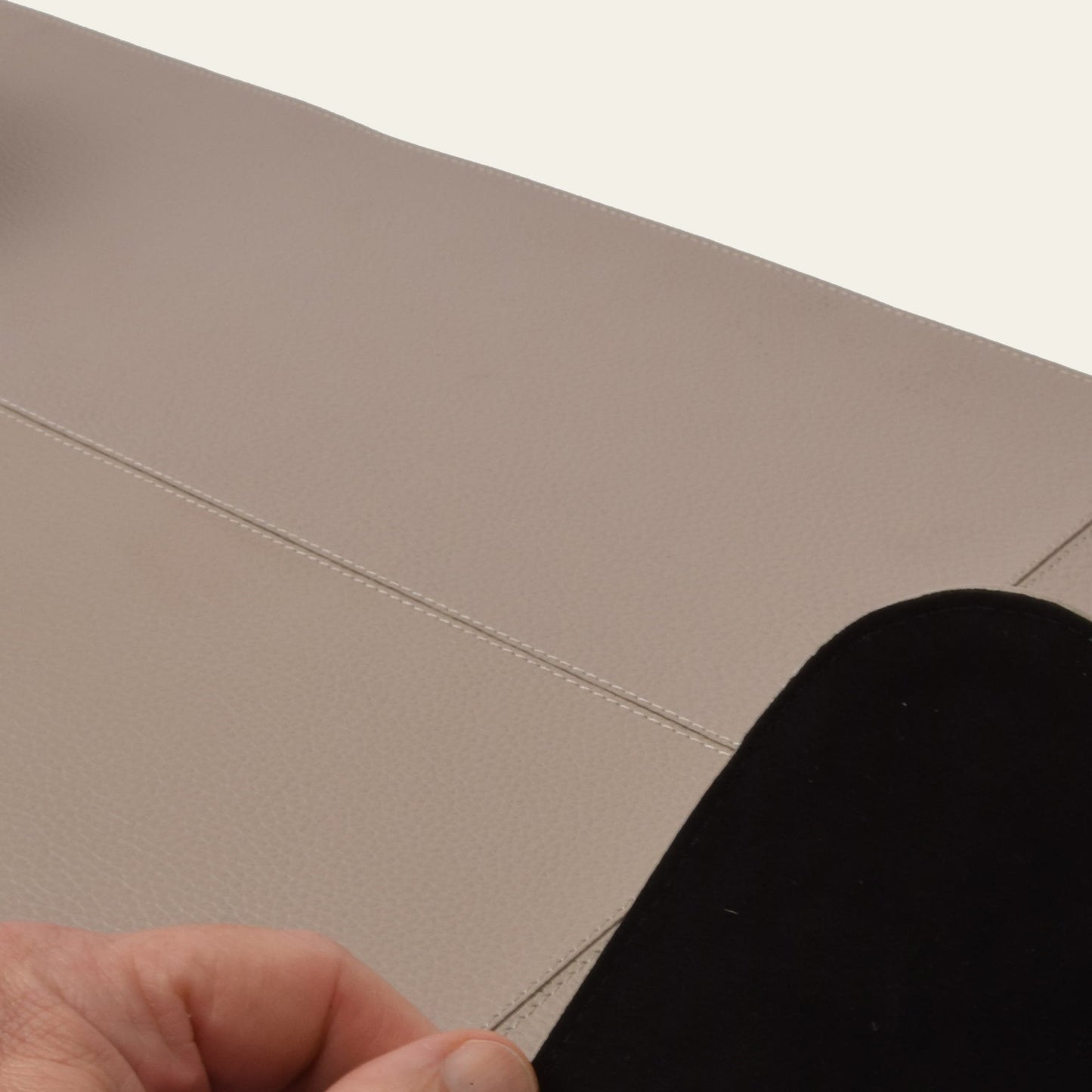 Tischläufer mit Ziernähten – 120 × 34 cm