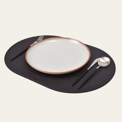 Tischset oval –  50 x 34 cm - formschön & rutschfest