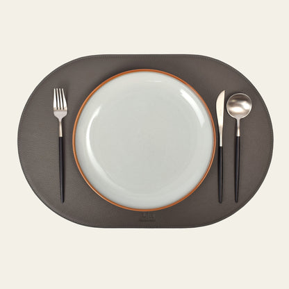 Tischset oval –  50 x 34 cm - formschön & rutschfest