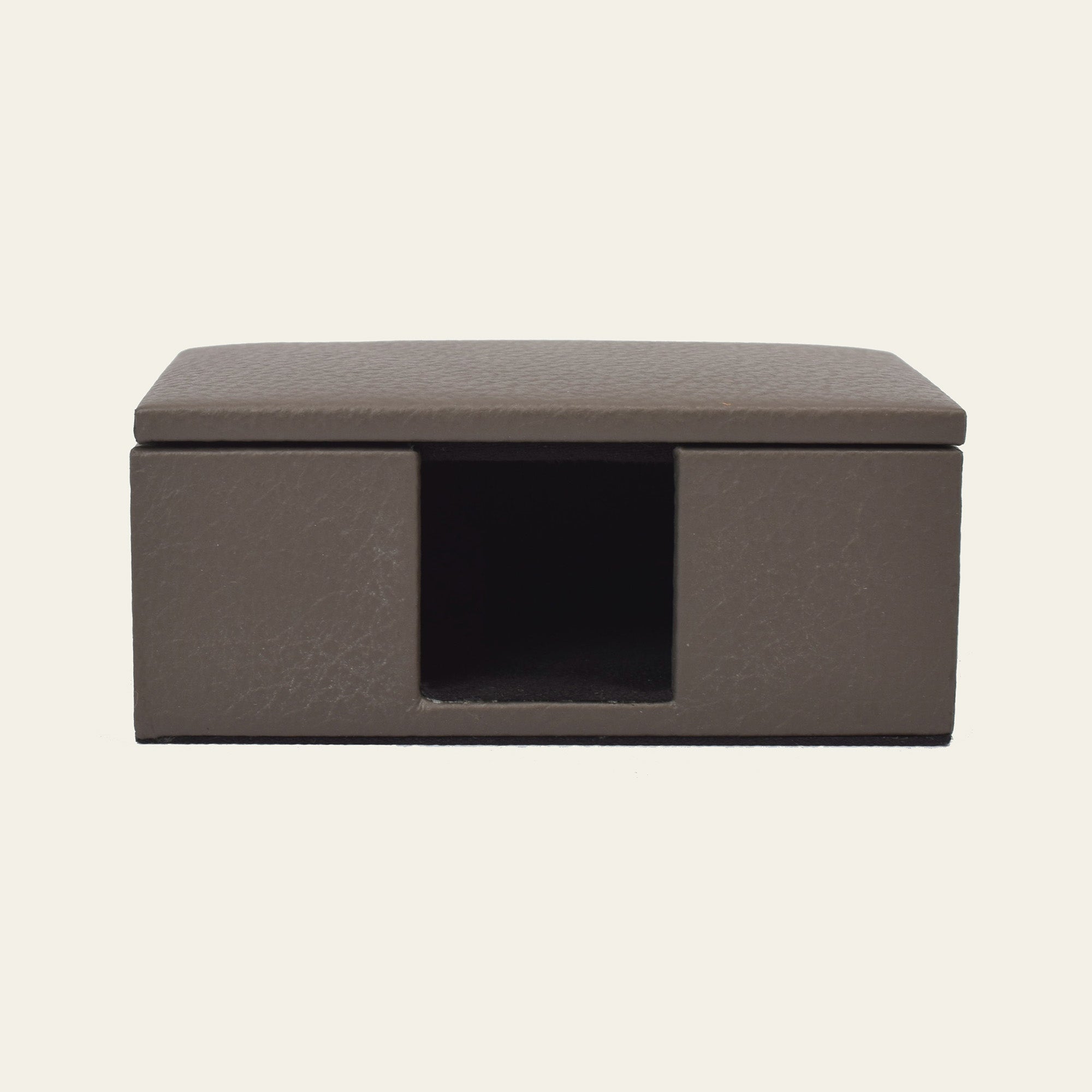 Leder-Visitenkartenbox – stilvoll & funktional