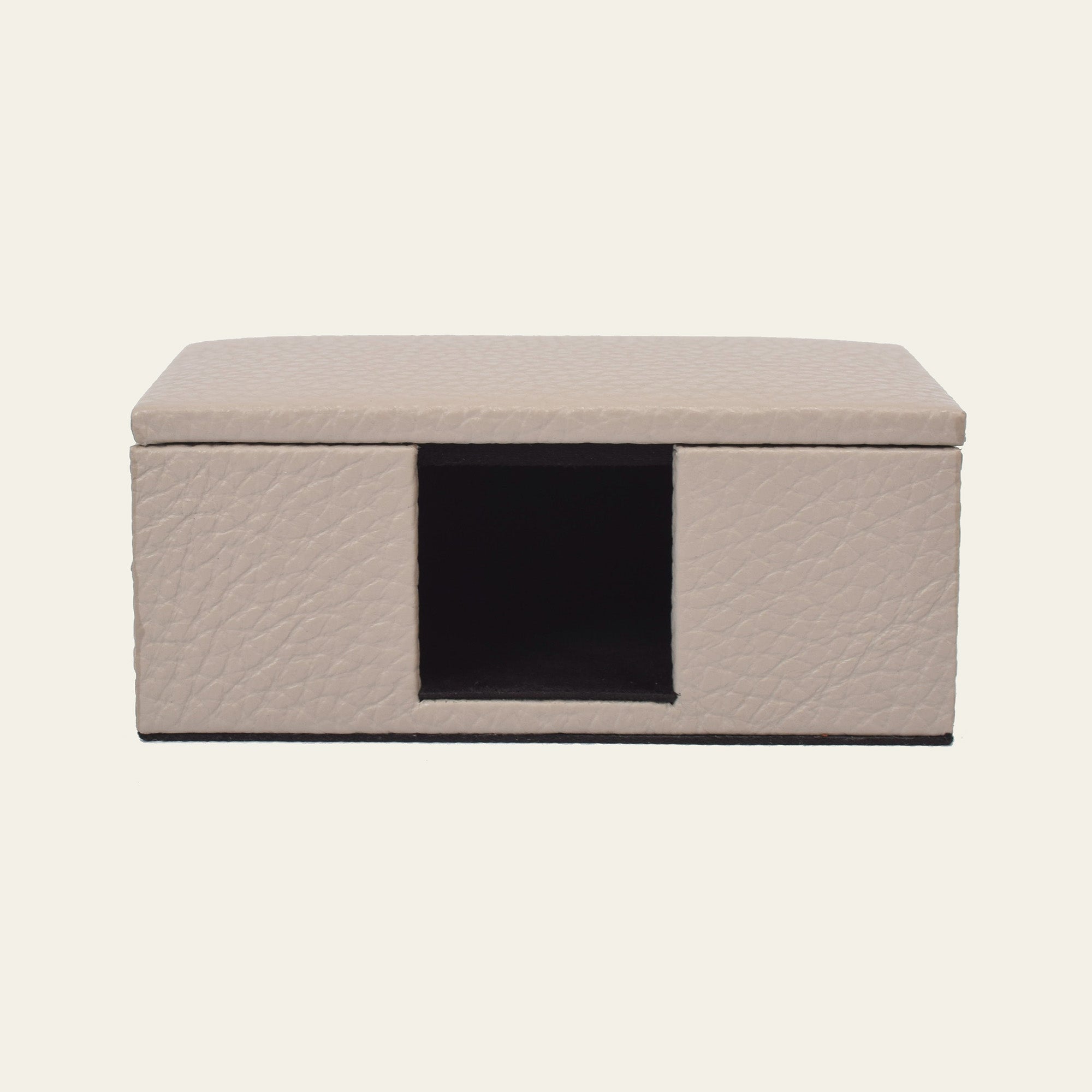 Leder-Visitenkartenbox – stilvoll & funktional