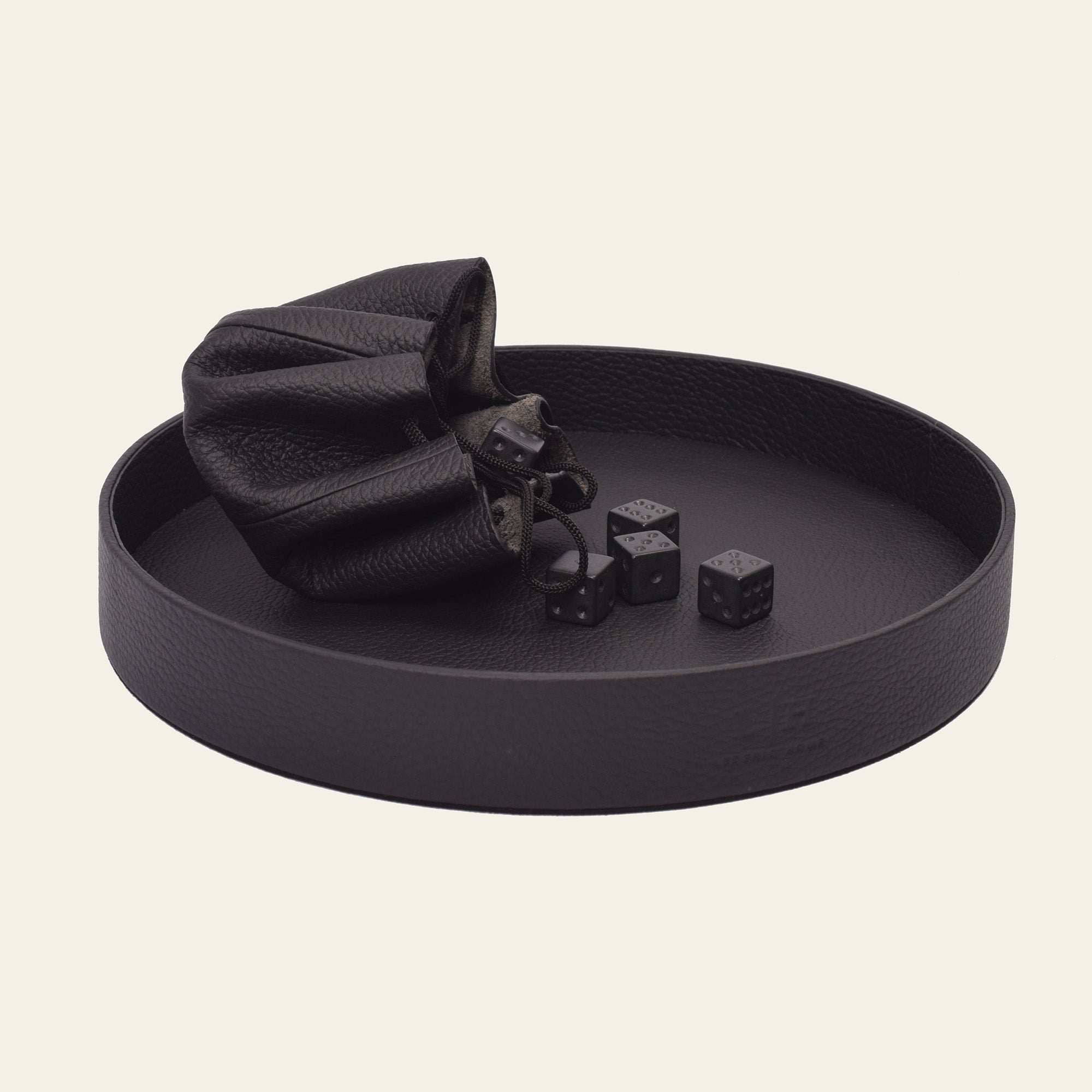 Leder-Würfeltablett – stilvoller Untergrund für Spiel & Ordnung