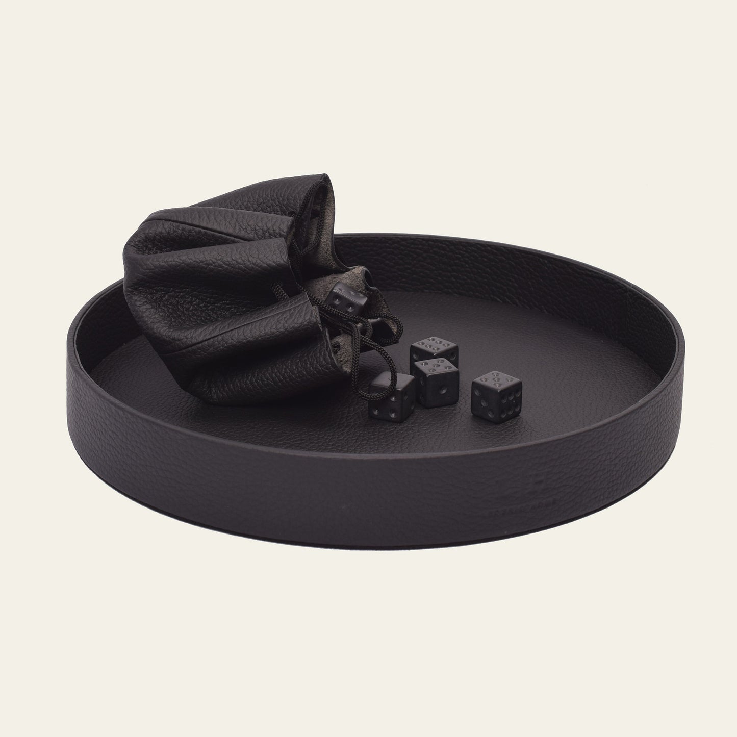 Leder-Würfeltablett – stilvoller Untergrund für Spiel & Ordnung