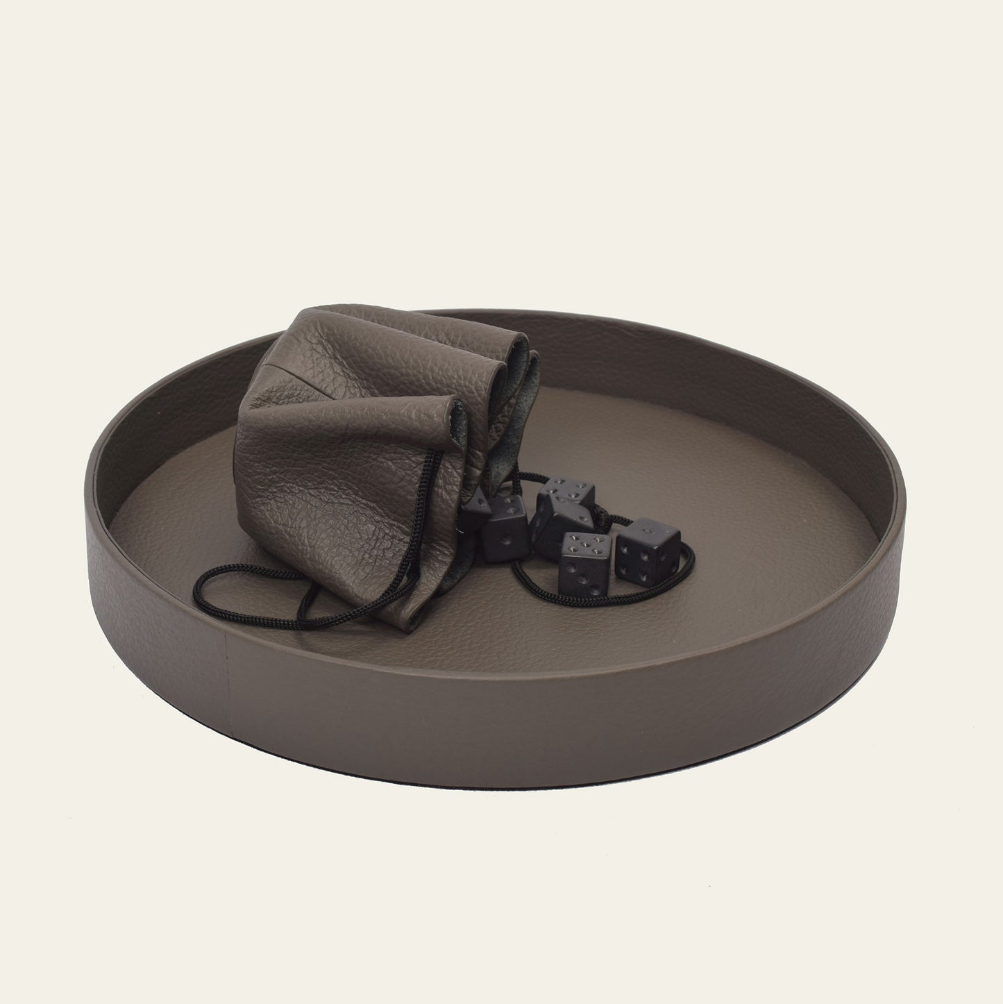 Leder-Würfeltablett – stilvoller Untergrund für Spiel & Ordnung